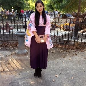 Japanese Hakama Kimono Set